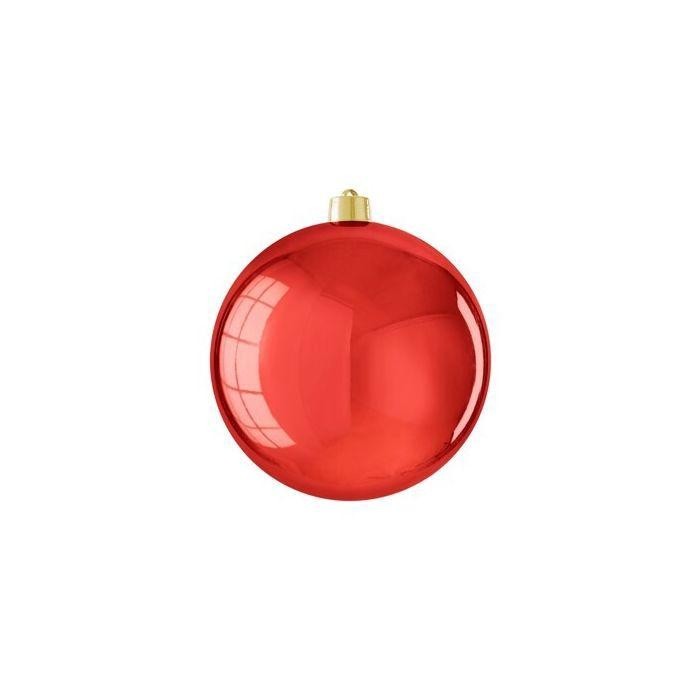 SFERA ROSSO LUCIDO VETRO D.20